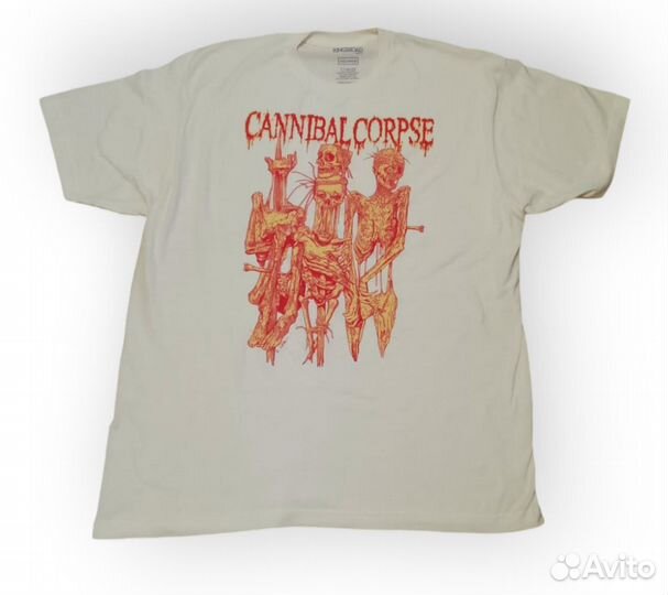 Футболка Мерч Cannibal Corpse Death Metal Band Tee