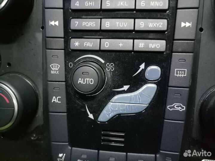 Блок управления климат-контролем 30795265 Volvo S6