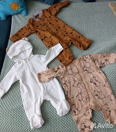 Детские вещи пакетом 52 62