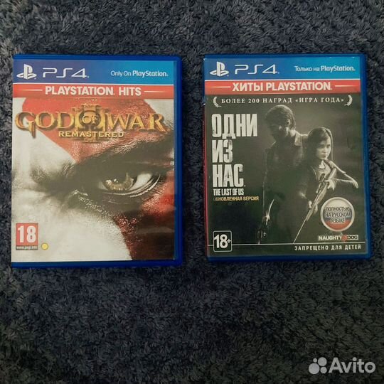 Игровые диски на ps4