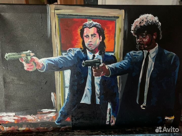 Картина по мотивам Pulp Fiction Тарантино