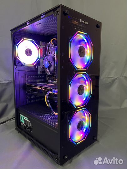 Игровой Компьютер Intel i5-4460/RX570 4Gb/8Gb/SSD