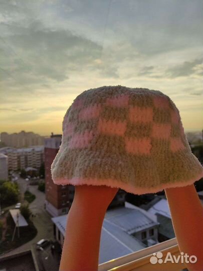 Панама вязанная