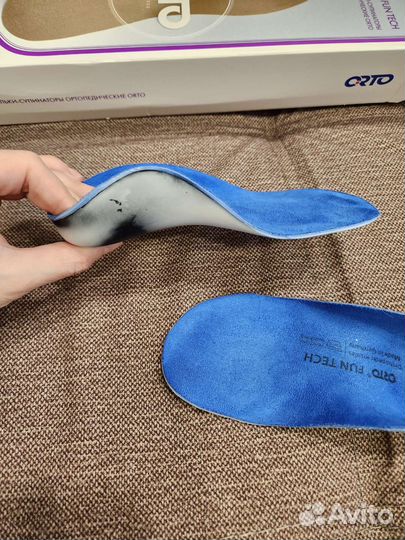 Ортопедические стельки новые Orto Fun Tech