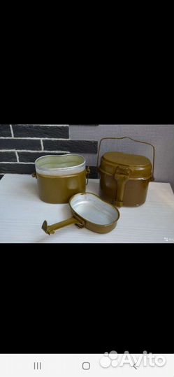 Солдатские котелки новые