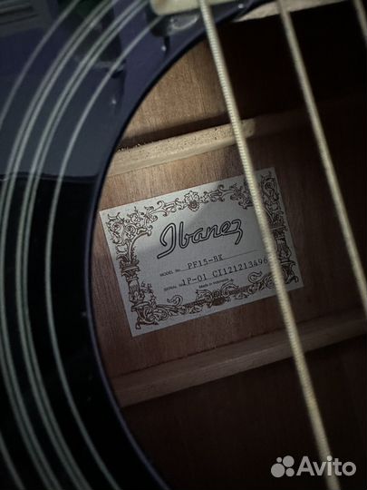Акустическая гитара ibanez