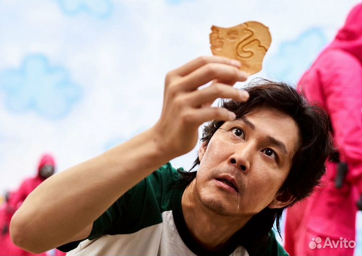 Форма для выпечки. Сахарная сота. Игра в кальмара