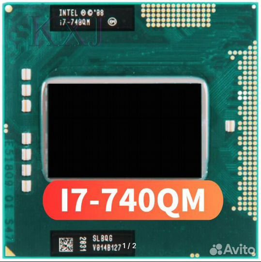 Процессор cpu Intel Core i7-740QM
