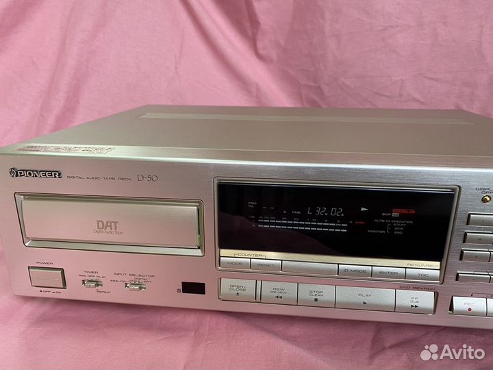 DAT Кассетная Дэка Pioneer D-50 Made In Japan