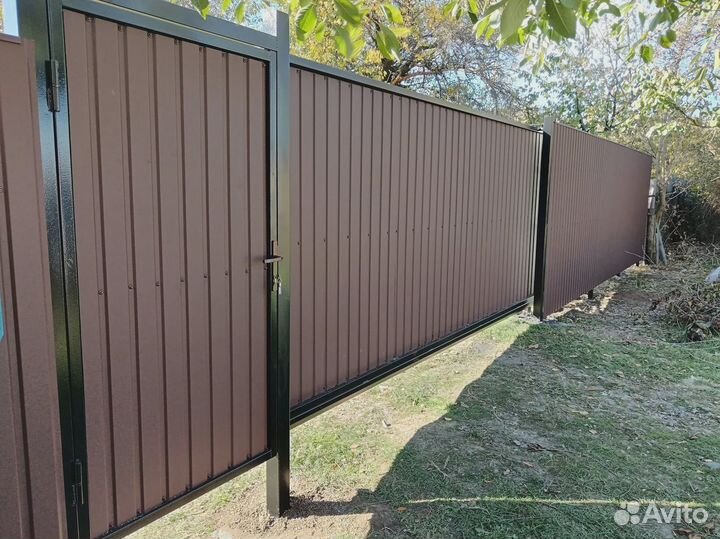 Ворота металлические