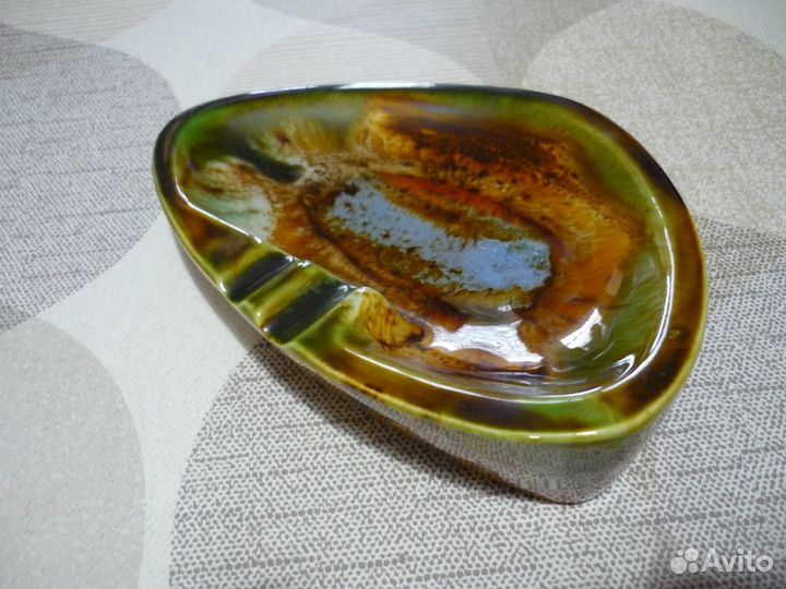 Пепельница керамическая винтаж СССР