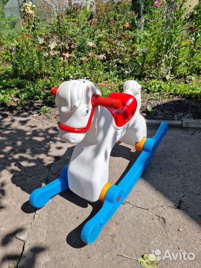 Детская лошадка качалка