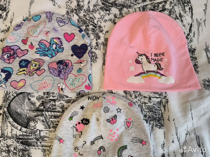 Шапки на весну-осень 48-50размер