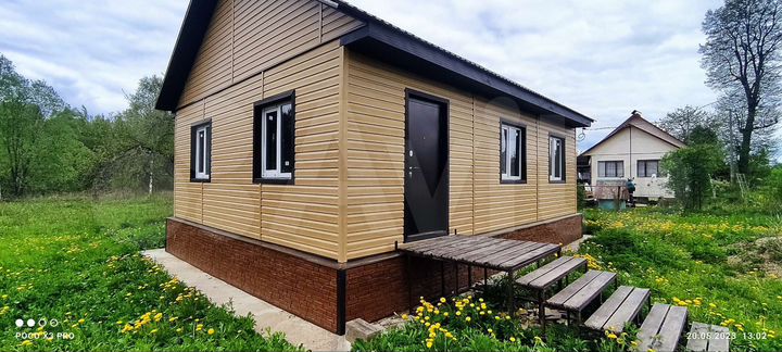 Дом 54 м² на участке 15 сот.