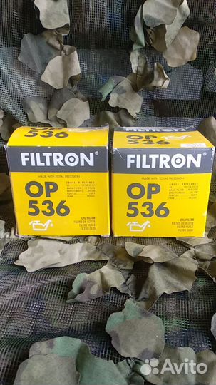 Масляный фильтр Filtron OP536 mitsubishi