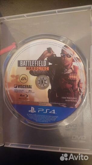 Диск battlefield hardline ps4