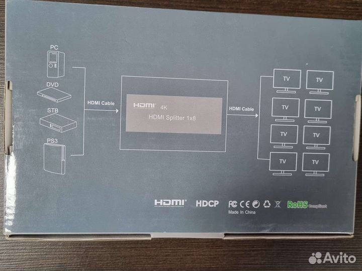 Разветвитель orient hsp0108h-mini