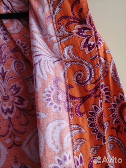 Халат фланелевый для девочки