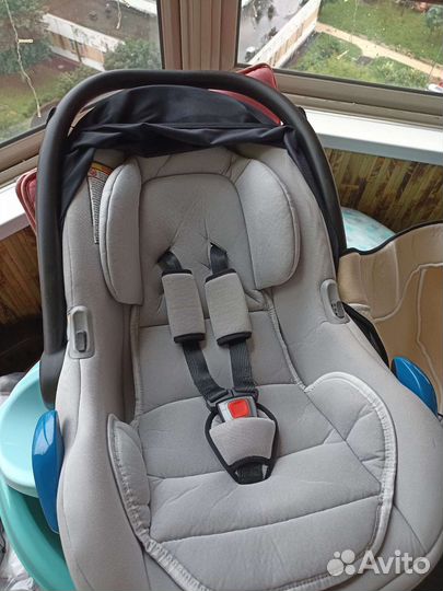 Автолюлька Tutis + база Isofix+адаптеры