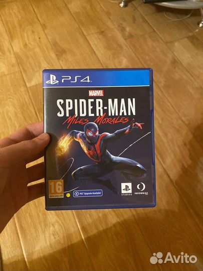 Spider man miles morales ps4 диск