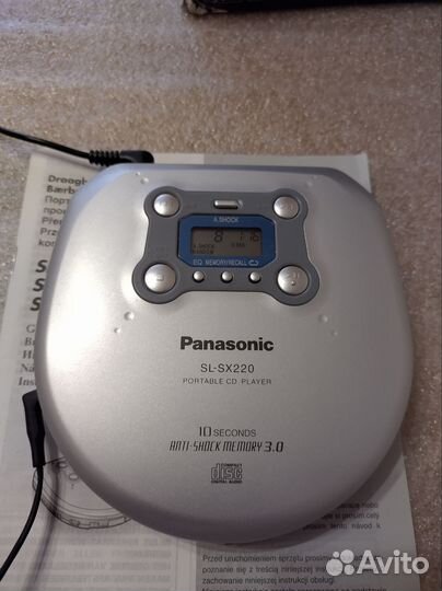 Cd плеер panasonic sl-sx220