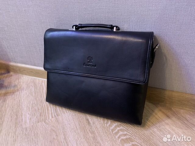 Мужской кожаный портфель