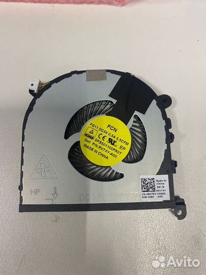 Оригинальный вентилятор dell insp 3543