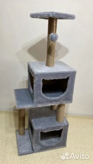 Домики для кошек с когтеточкой
