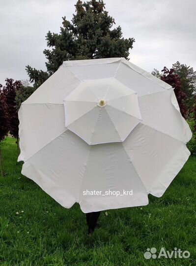 Зонт пляжный/синий/зонт садовый