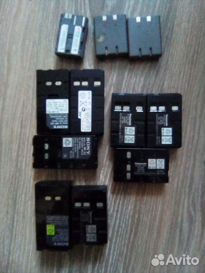 Аккумуляторы для видеокамер