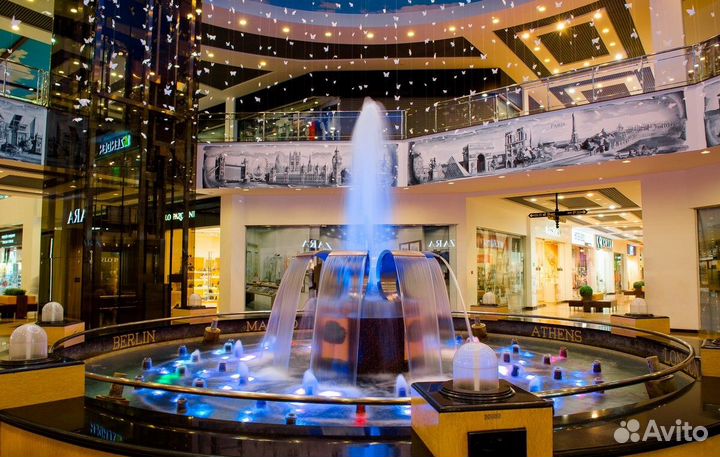 Фонтан для торгового центра