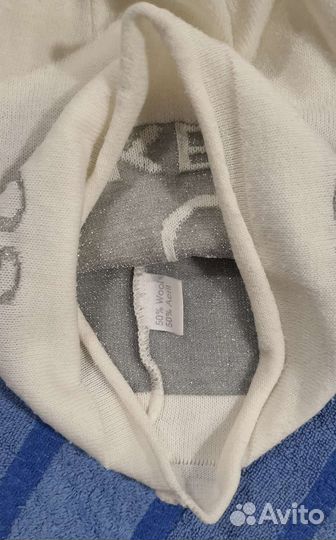 Комплект шапка с шарфом женская