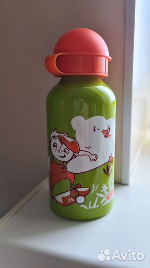 Бутылочка поильник металлический детский