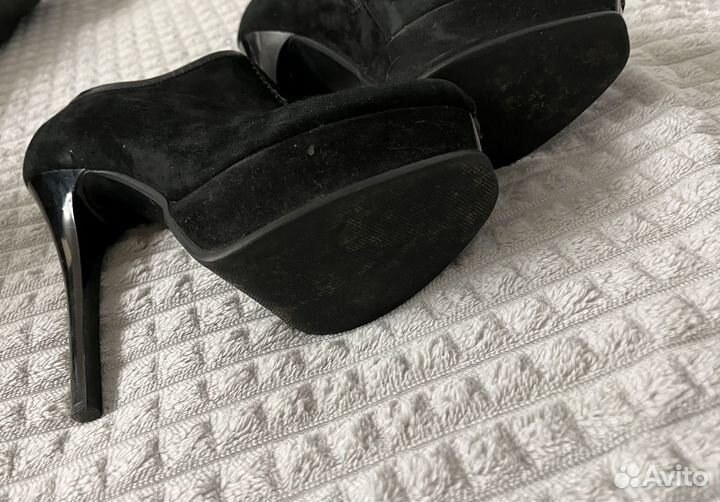 Ботильоны натуральная замша 37