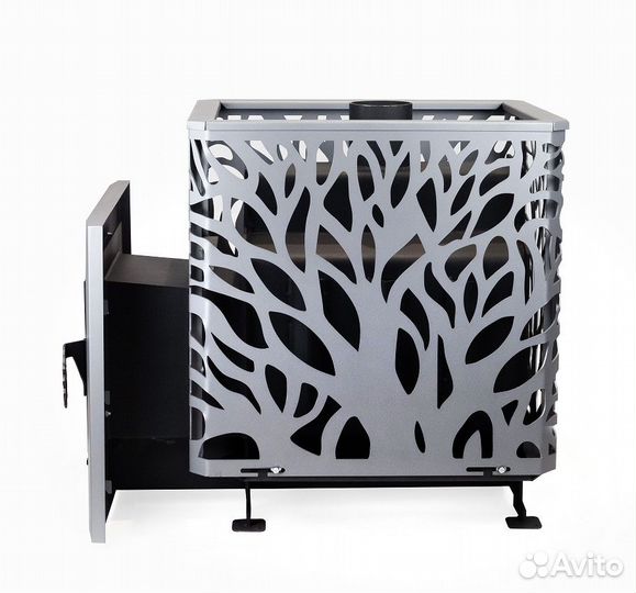 Печь для бани Агния, св-20 8 мм 2024, Со стекло