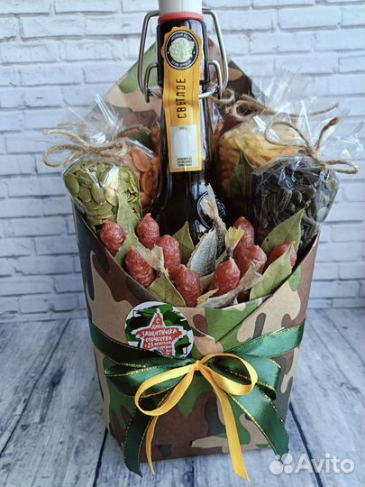 Съедобные букеты для мужчин