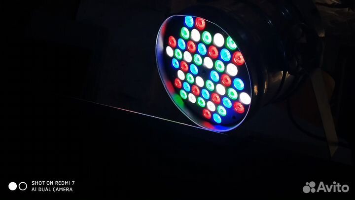 LED Пржектор M-Light PAR 64 rgbw 48x3W