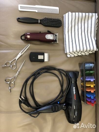 Фен машинка Wahl ножницы