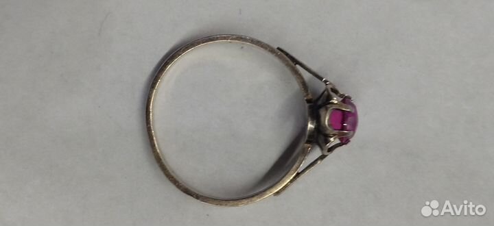 Кольцо. серебро. 925 проба (звезда) С позолотой СС