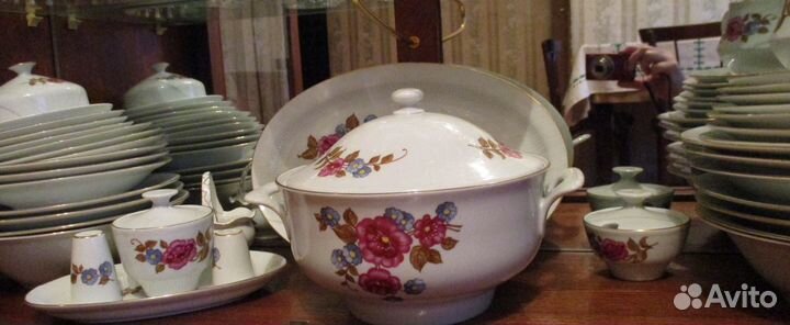 Столовый сервиз фарфор colditz гдр