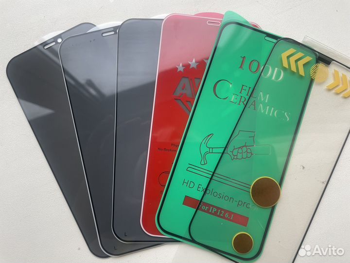 Защитное стекло на iPhone 12