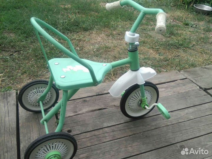 Детский велосипед бу трех колесный
