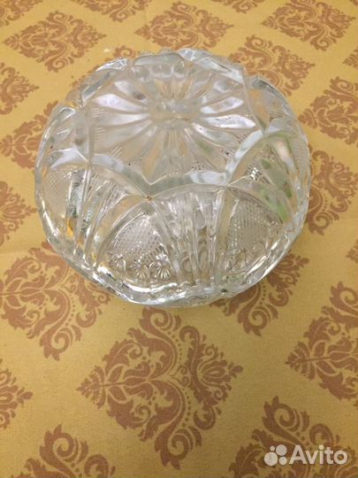 Салатница - хрусталь