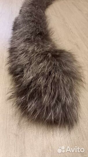 Меховой воротник песец