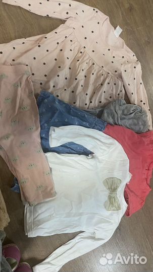 Пакет вещей для девочки 80 86