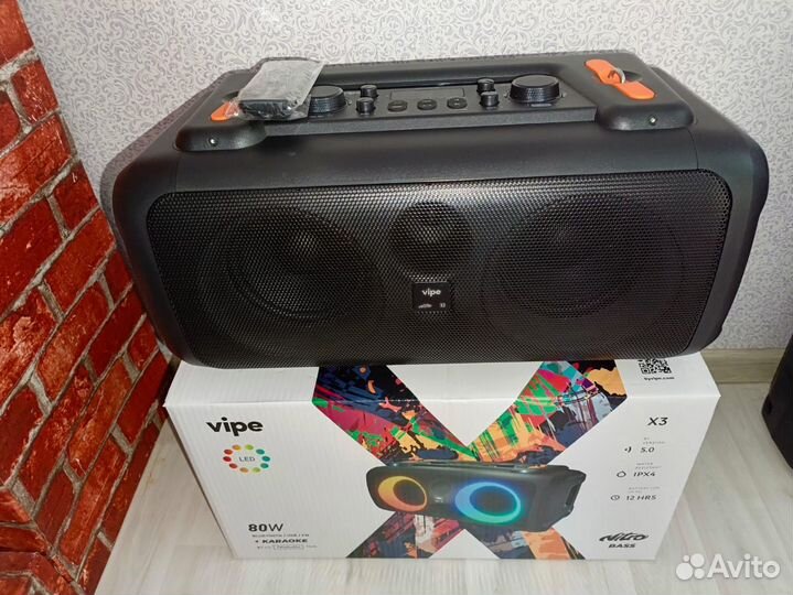 Беспроводная колонка Supra-880,Vipe X3,Denn 125