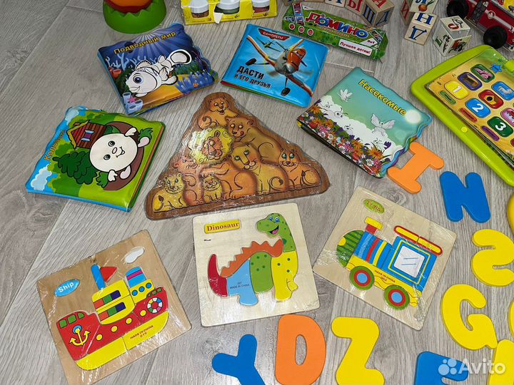 Пирамидка Планшет Пазл 3D Книжки Развивающие