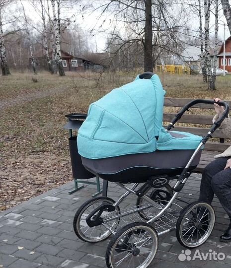 Детская коляска 2 в 1 бу