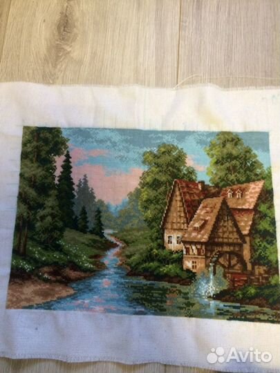 Картины вышитые крестиком