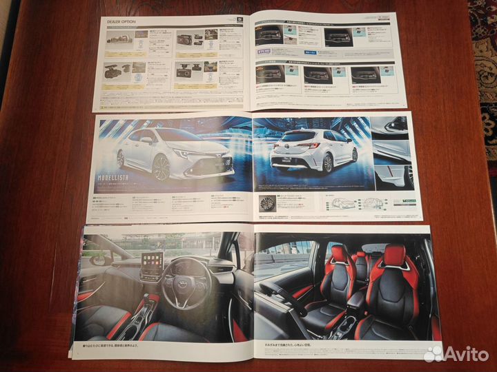 Toyota Corolla Sport хэтчбек дилерский каталог